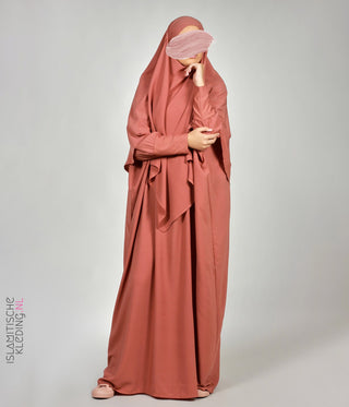 Farasha Abaya Basic - Marsala