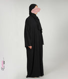 Abaya 2-in-1 Black