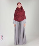 Full Instant Hijab XL- Boysenberry