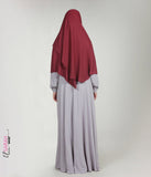 Full Instant Hijab XL - Boysenberry