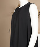 Slip Dress Pearl Stretch - Black
