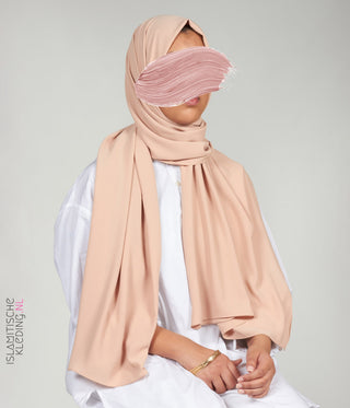 Scarf Chiffon Opaque Powder