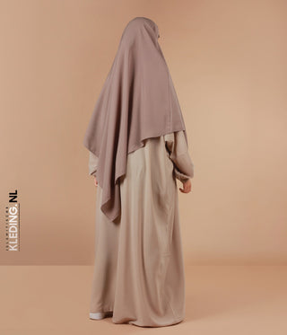 Triangle Khimar - Taupe