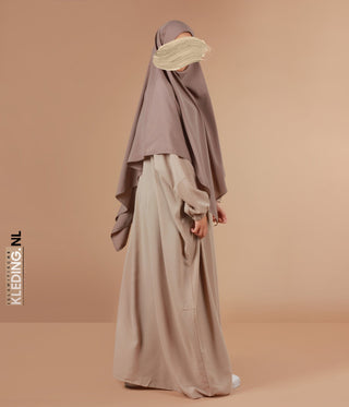 Triangle Khimar - Taupe