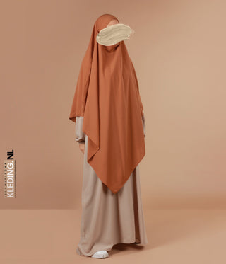 XL Triangle Khimar - Camel