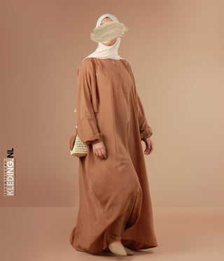 Batwing Abaya Camel
