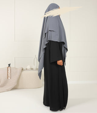 Double Diamond KHIMAR Jaz- Dark Grey