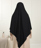 Hijab 140 cm firkantet perle