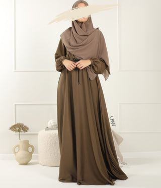 Abaya Maleekah Aaliia - Army Green