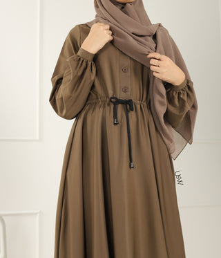 Abaya Maleekah Aaliia - Army Green