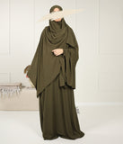 Hijab XXL Jaz - 125*200 - Mørk Oliven