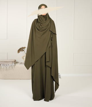 Hijaab XXL Jaz - 125*200 - Dark Olive