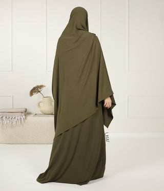 Hijaab XXL Jaz - 125*200 - Dark Olive