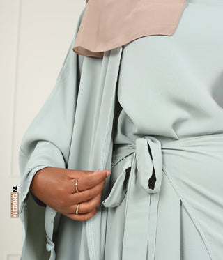 Kimono & Abaya set  Micofiber - Mint