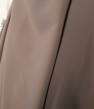 2-Piece TIE BACK TAYMA Jilbab - Desert Taupe