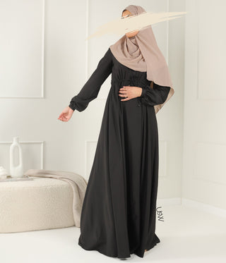 Abaya Maleekah Aaliia - Black