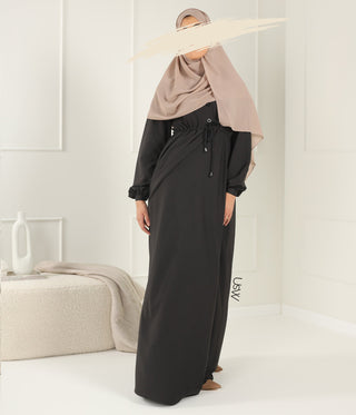 Abaya Maleekah Aaliia - Black