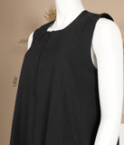 فستان سليب تيما - أسود