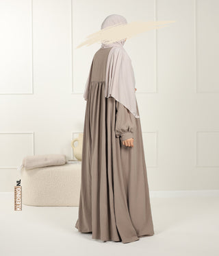 Jilbab Jazz Balloon Sleeve - Mink