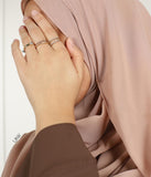 Full Estant Hijab XXL - Rose Taupe