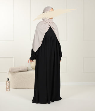 Jilbab Jazz Balloon Sleeve - Black