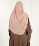 Full Instant Hijab XL - Pale Peach