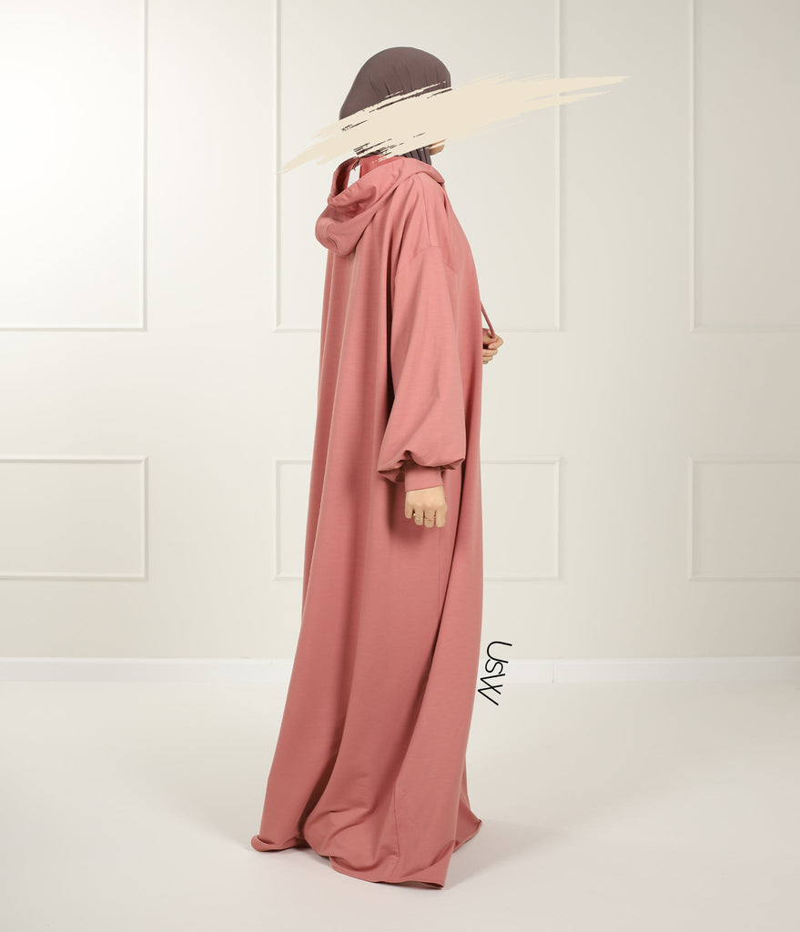 UsW - Lang hættetrøje Abaya