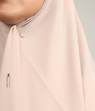 Hijaab 140cm Vierkant Pearl