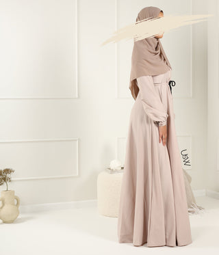 Abaya Maleekah Aaliia - Cream