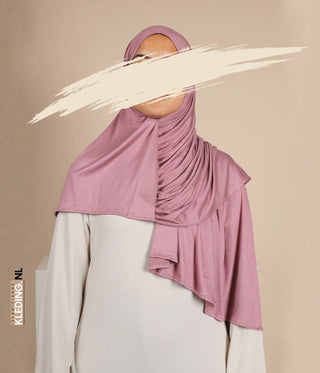 Soft Viscose Scarf 70*200 - FNRA - Mauve