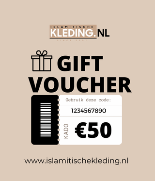 Gift card 50 euro