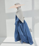Jilbab Qatariyya PEARL STRETCH - Jeans Blau