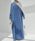 Jilbab Qatariyya PEARL STRETCH - Jeans Blå