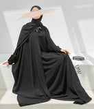 Farasha Open Style Tayma - crna (exc. ​​slip haljina)