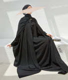 Farasha Open Style TAYMA - Sort (ekskl. Slip Dress)
