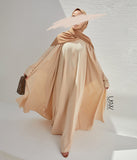 Farasha Open Style Pearl Stretch - Creme (außer unter dem Kleid)