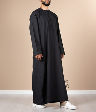 Qamees Emirati UsW - Black