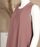 Slip haljina Pearl Stretch - Mink