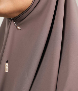 Hijaab 140cm Vierkant Pearl