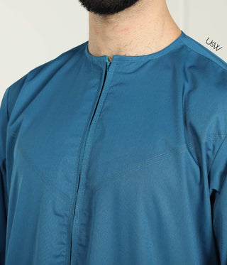 UsW Emirati Tailored Qamees Rayan - Teal