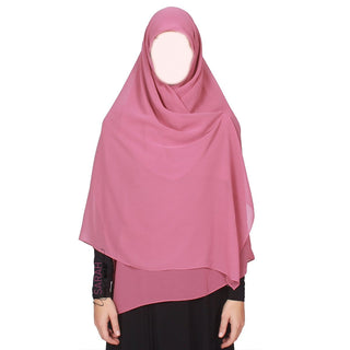 Hijaab 150cm vierkant Powder Pink