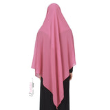 حجاب 150 سم مربع مسحوق الوردي