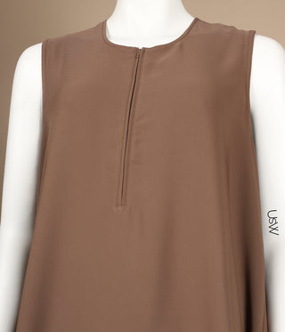 Slip Dress TAYMA - Coffee