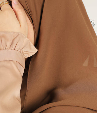 Full Instant Hijaab XL - Peanut