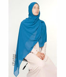 Maxi Musline hidžab Royal Blue