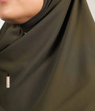 Hijab 140 cm Quadratische Georgette