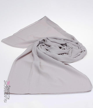 Soft Chiffon Stretch Scarf Stone