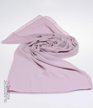 Soft Chiffon Stretch Scarf Dustylilac