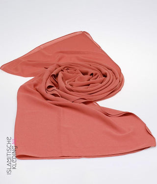 Soft Chiffon Stretch Scarf SoftMarsala