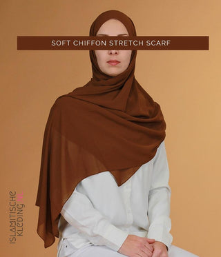 Soft Chiffon Stretch Scarf SoftCacao